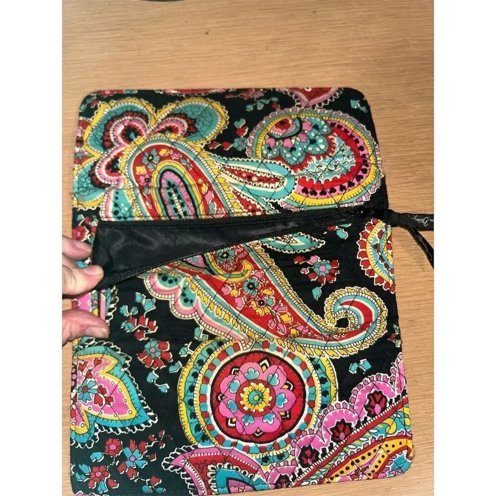 Vera Bradley Women's Paisley Wallet Multicolor Credit Card Holder